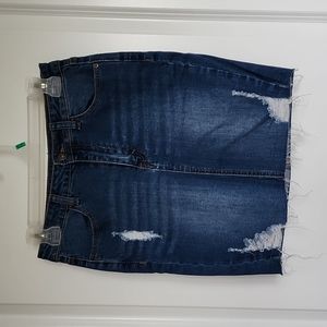 Jean skirt